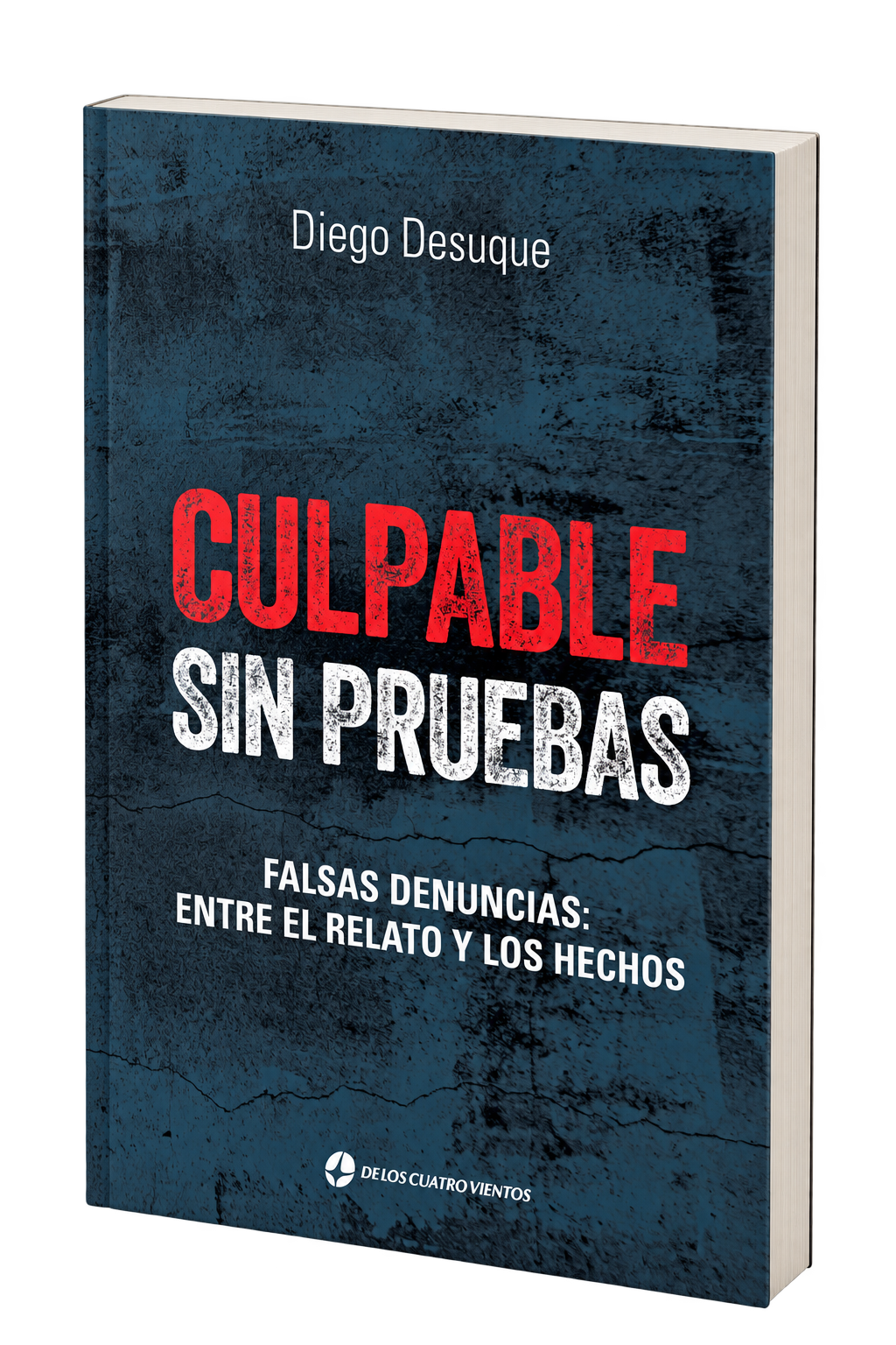 Portada de Culpable sin pruebas, de Diego Desuque